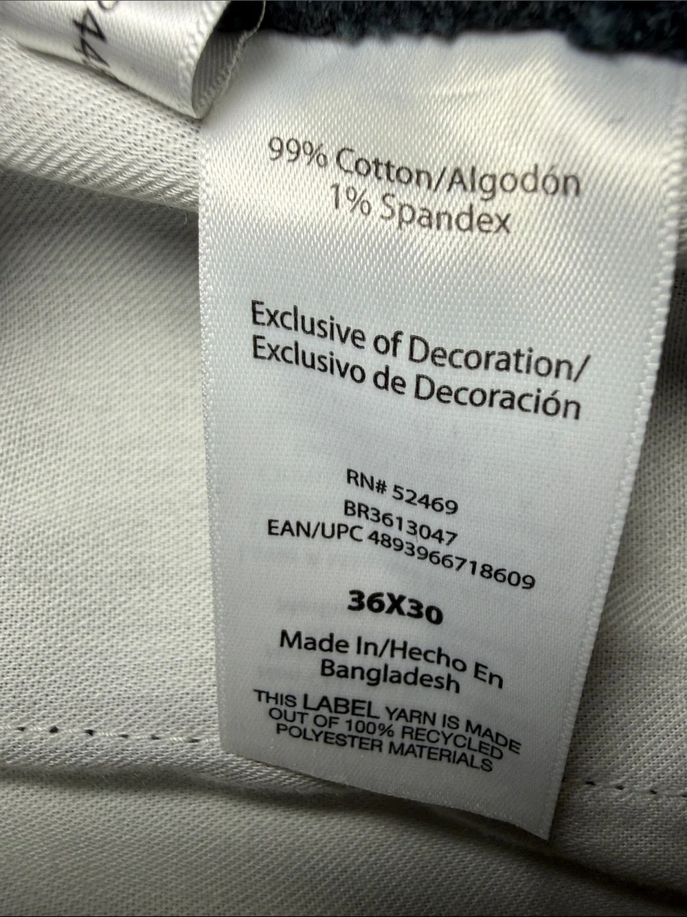 NEW! Brahma Men’s 36X30 Cargo Utility Pants Relaxed Fit Black